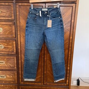 Madewell High-rise slim boyfriend Jean